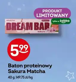 Żabka Baton Protein Go On waniliowy, kakaowy oferta