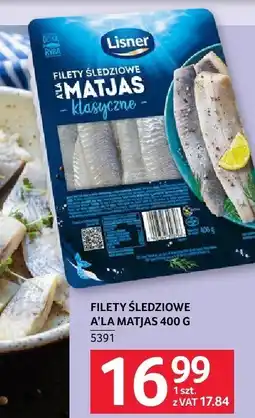 Selgros Filety śledziowe a la matjas oferta