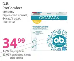 Hebe O.B. ProComfort tampony higieniczne normal oferta