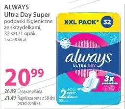 Hebe Always ultra day super podpaski higieniczne ze skrzydełkami oferta