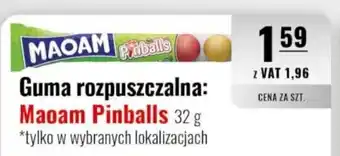 Eurocash Guma rozpuszczalna: Maoam Pinballs oferta
