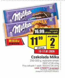 Delikatesy Sezam Milka Czekolada oferta