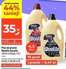 Dealz Płyn do prania dark Woolite Keratin oferta