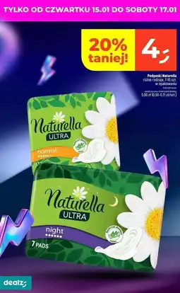 Dealz Podpaski normal Naturella Ultra oferta