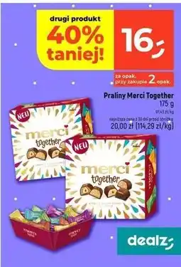 Dealz Praliny together Storck Merci oferta