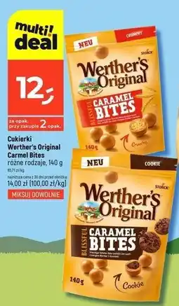 Dealz Cukierki caramel bites crunchy Werther's Original oferta