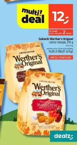 Dealz Cukierki syrop klonowy Werther's Original oferta
