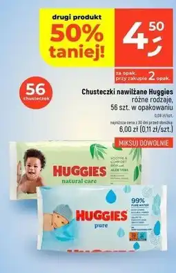 Dealz Chusteczki nawilżane Huggies Pure oferta