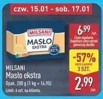 ALDI MILSANI Masło ekstra oferta