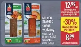 ALDI GOLDEN SEAFOOD Łosoś wędzony oferta
