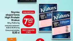 Żabka Szynka eksportowa High Protein Krakus oferta