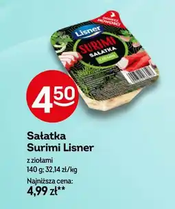 Żabka Sałatka Surimi Lisner z ziołami oferta