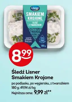 Żabka Śledź Lisner Smakiem Krojone oferta
