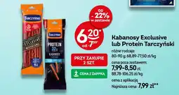Żabka Kabanosy Exclusive lub Protein Tarczyński oferta