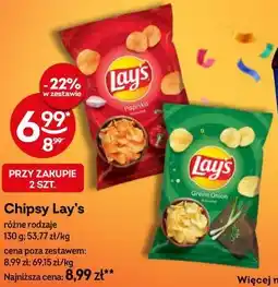 Żabka Chipsy Lay's (Paprika, Green Onion) oferta