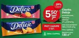Żabka Ciastka Delicje (pomarańczowe, malinowe, wiśniowe) oferta