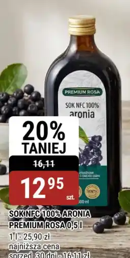 bi1 Premium Rosa Sok NFC 100% Aronia oferta