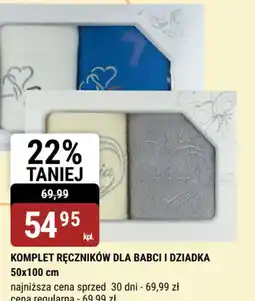 bi1 Komplet ręczników dla babci i dziadka oferta