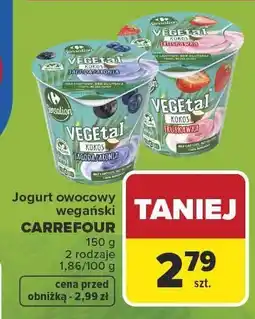 Carrefour Napój roślinny Vanilla Flavour oferta