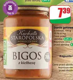 Dino Danie gotowe Bigos z kiełbasą oferta