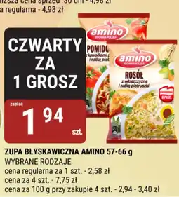 bi1 Amino zupa błyskawiczna oferta