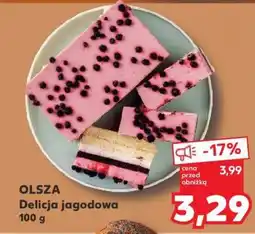 Kaufland OLSZA Delicja jagodowa 100 g oferta