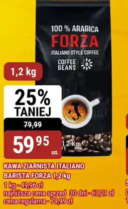bi1 Kawa ziarnista Italiano Barista Forza oferta