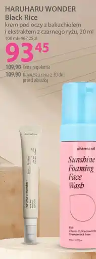 Hebe Haruharu wonder black rice krem pod oczy z bakuchiolem i ekstraktem z czarnego ryżu oferta