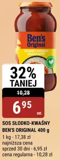 bi1 Ben's Original Sos Słodko-Kwaśny oferta