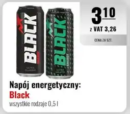 Eurocash Napój energetyczny: Black oferta