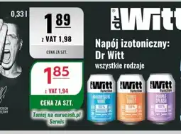 Eurocash Napój izotoniczny: Dr Witt oferta