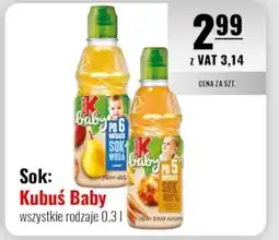 Eurocash Sok: Kubuś Baby oferta
