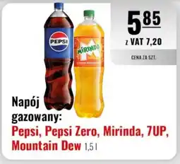 Eurocash Pepsi, Pepsi Zero, Mirinda, 7UP, Mountain Dew oferta