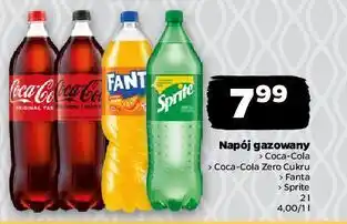 Netto Napój gazowany (Coca-Cola, Fanta, Sprite) oferta