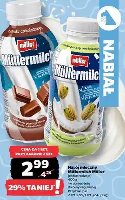 Netto Napój mleczny Müllermilch Müller oferta