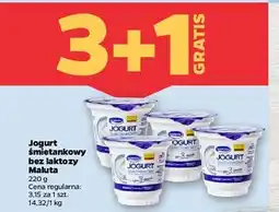 Netto Jogurt śmietankowy bez laktozy Maluta oferta