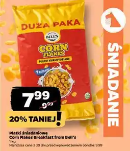 Netto Płatki śniadaniowe Corn Flakes Breakfast from Bell’s oferta