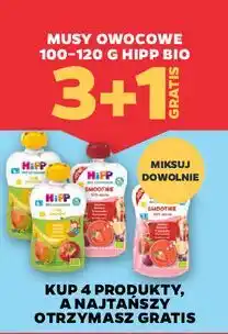 Netto Musy owocowe 100-120 g Hipp Bio oferta
