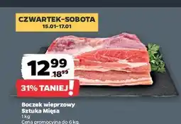 Netto Boczek wieprzowy Sztuka Mięsa Netto oferta