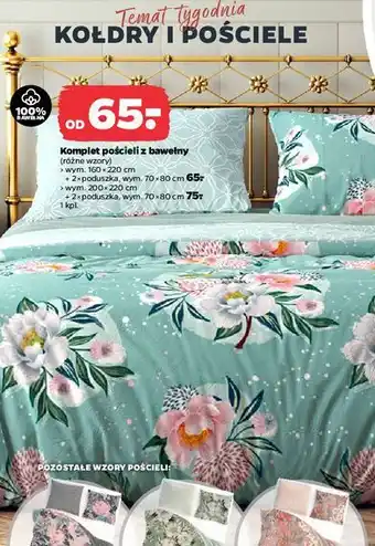 Komplet pościeli z bawełny