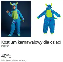 KiK Kostium karnawałowy dla dzieci - Potwór oferta