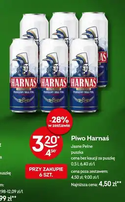 Żabka Piwo Harnaś oferta