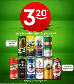 Żabka Piwo (różne rodzaje) oferta