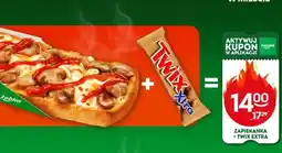 Żabka Zapiekanka + Twix Xtra oferta