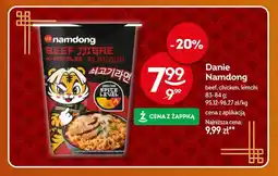 Żabka Danie Namdong (Beef Jjigae K-Noodles Flavour) oferta