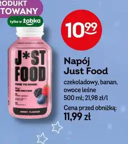 Żabka Napój Just Food oferta