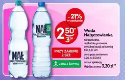 Żabka Woda Nałęczowianka oferta