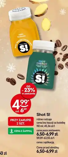 Żabka Shot S! (różne rodzaje) oferta