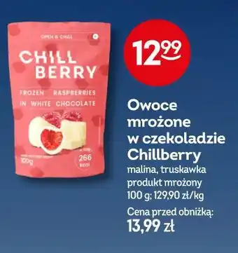 Żabka Owoce mrożone w czekoladzie Chillberry oferta