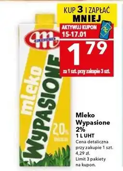 Lewiatan Mleko Wypasione 2% 1L UHT oferta